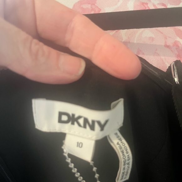 NWT DKNY MIXED MEDIA ORGANZA EYELET DRESS - Picture 12 of 14